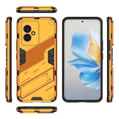 For Honor 100 5G Kickstand Case Double Protection TPU+PC Phone Cover