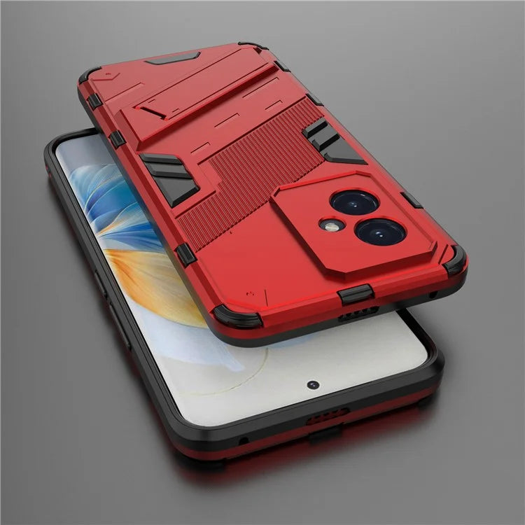 For Honor 100 5G Kickstand Case Double Protection TPU+PC Phone Cover