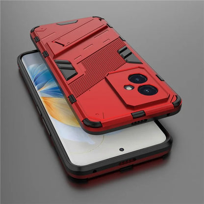 For Honor 100 5G Kickstand Case Double Protection TPU+PC Phone Cover
