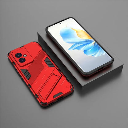 For Honor 100 5G Kickstand Case Double Protection TPU+PC Phone Cover