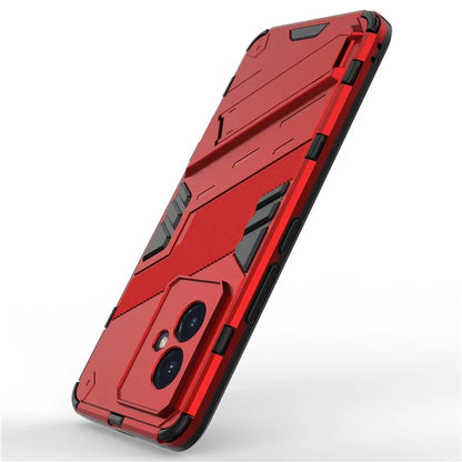 For Honor 100 5G Kickstand Case Double Protection TPU+PC Phone Cover