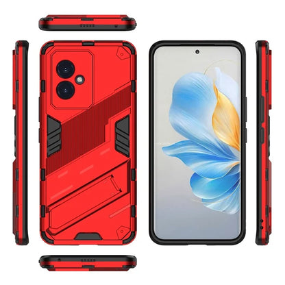 For Honor 100 5G Kickstand Case Double Protection TPU+PC Phone Cover