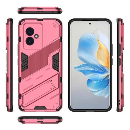 For Honor 100 5G Kickstand Case Double Protection TPU+PC Phone Cover