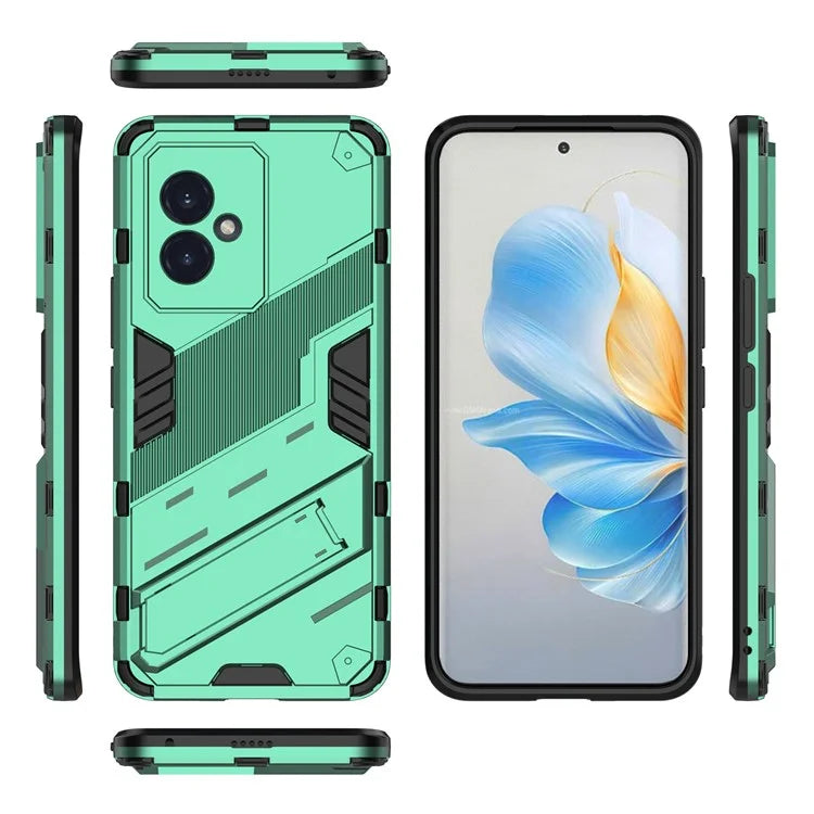 For Honor 100 5G Kickstand Case Double Protection TPU+PC Phone Cover