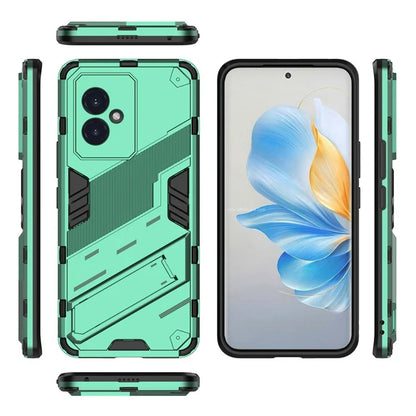 For Honor 100 5G Kickstand Case Double Protection TPU+PC Phone Cover