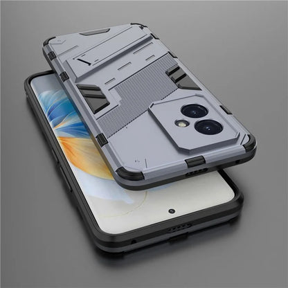 For Honor 100 5G Kickstand Case Double Protection TPU+PC Phone Cover