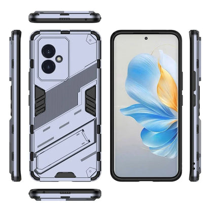 For Honor 100 5G Kickstand Case Double Protection TPU+PC Phone Cover