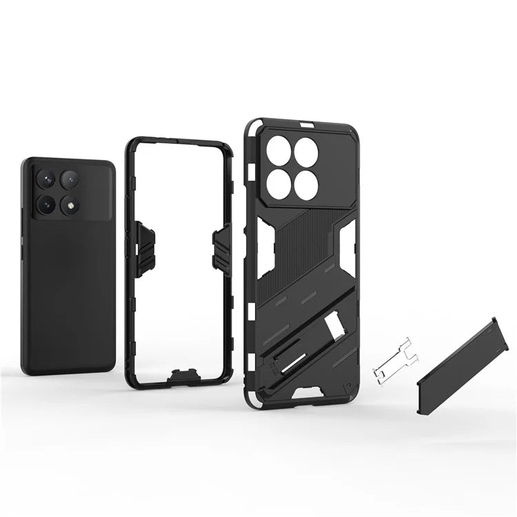For Xiaomi Redmi K70 5G / K70 Pro 5G Case TPU+PC Phone Cover Built-in Kickstand