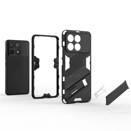 For Xiaomi Redmi K70 5G / K70 Pro 5G Case TPU+PC Phone Cover Built-in Kickstand