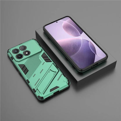 For Xiaomi Redmi K70 5G / K70 Pro 5G Case TPU+PC Phone Cover Built-in Kickstand