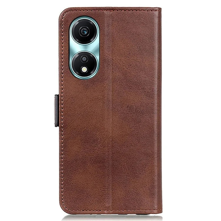 For Honor X5 Plus Wallet Phone Case Magnetic Clasp PU Leather Cover