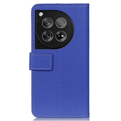 For OnePlus 12 5G PU Leather Case Phone Cover Stand Wallet