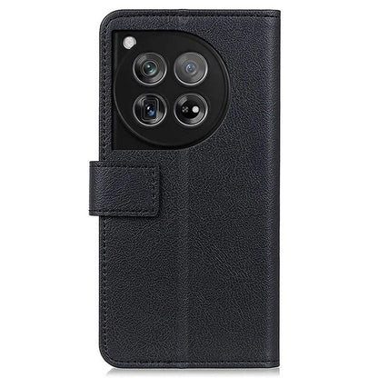 For OnePlus 12 5G PU Leather Case Phone Cover Stand Wallet