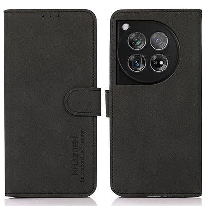 KHAZNEH For OnePlus 12 5G Wallet Phone Case Leather Protective Sleeve