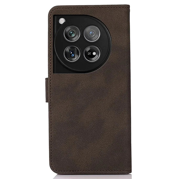 KHAZNEH For OnePlus 12 5G Wallet Phone Case Leather Protective Sleeve