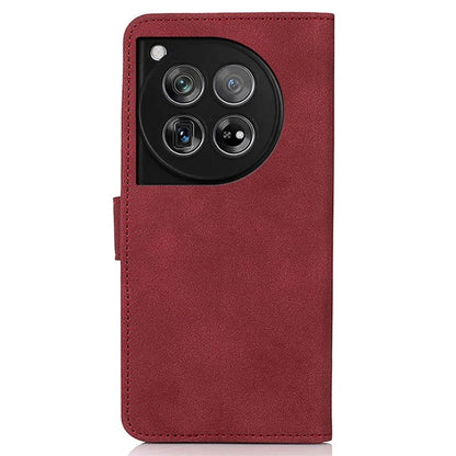 KHAZNEH For OnePlus 12 5G Wallet Phone Case Leather Protective Sleeve