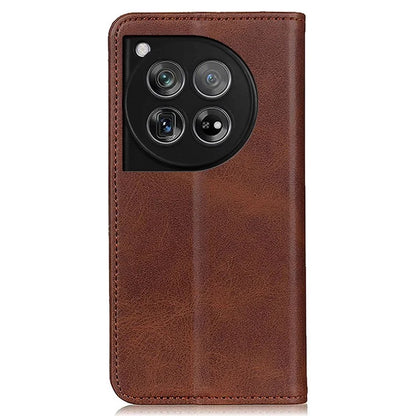 For OnePlus 12 5G Split Leather Case Wallet Stand Phone Cover