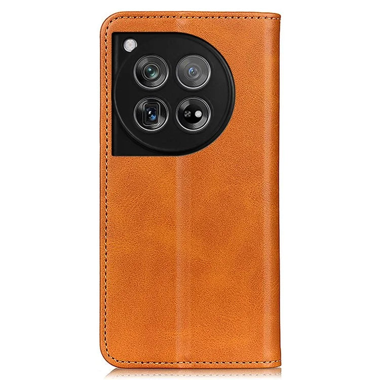 For OnePlus 12 5G Split Leather Case Wallet Stand Phone Cover