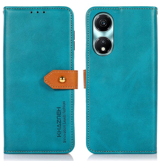 KHAZNEH For Honor X5 Plus Magnetic Phone Case Dual Color PU Leather Cover with Golden Buckle