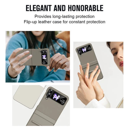 For Samsung Galaxy Z Flip3 5G / Z Flip4 5G Phone Case Thin Slim Hinge Protection Cover