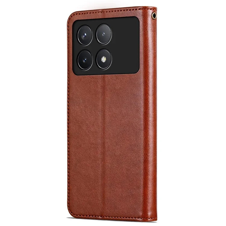 AZNS For Xiaomi Redmi K70 5G / K70 Pro 5G Leather Case Wallet Stand Phone Cover