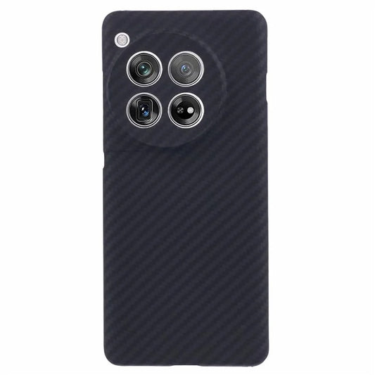 Cell Phone Case for OnePlus 12 5G 1500D Aramid Fiber Back Cover (Precise Lens Hole)