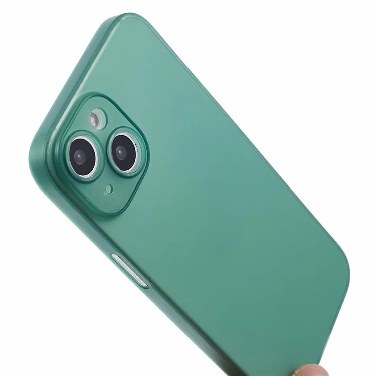 For iPhone 15 Ultra-Thin Case Hard PC Anti-Scratch Protective Phone Cover