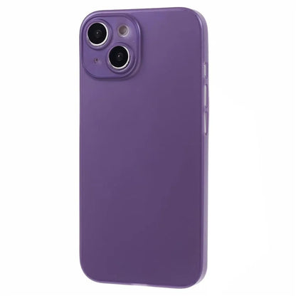 For iPhone 15 Ultra-Thin Case Hard PC Anti-Scratch Protective Phone Cover