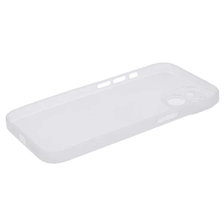For iPhone 15 Plus Phone Case Hard PC Slim Fit Back Cover