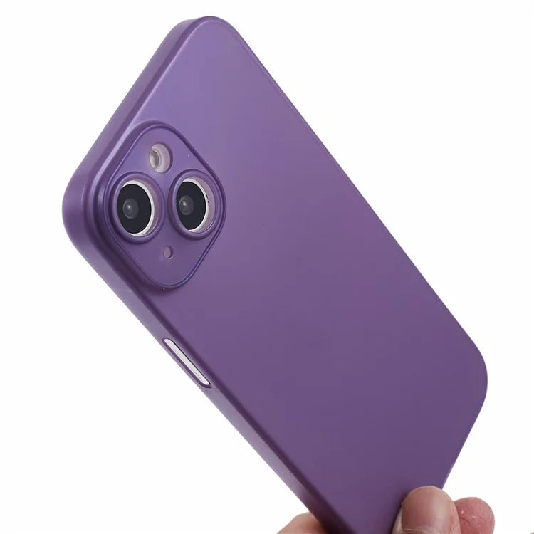 For iPhone 15 Plus Phone Case Hard PC Slim Fit Back Cover