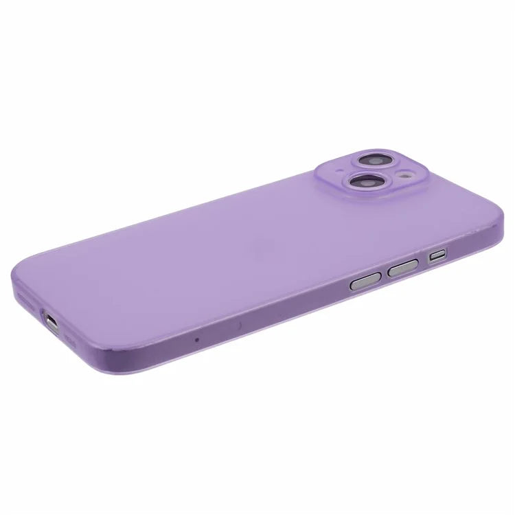 For iPhone 15 Plus Phone Case Hard PC Slim Fit Back Cover