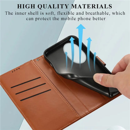DF-06 For Honor 100 Pro 5G Leather Case Imprinted Lines Phone Wallet Stand