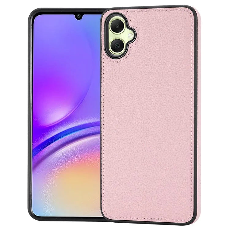 For Samsung Galaxy A05 4G Phone Case Lychee Grain Edge-Protected Cover