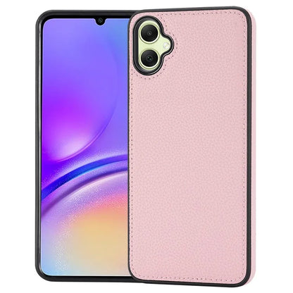 For Samsung Galaxy A05 4G Phone Case Lychee Grain Edge-Protected Cover
