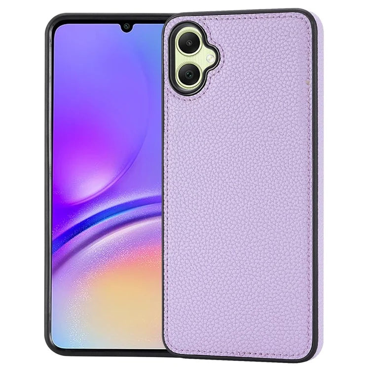 For Samsung Galaxy A05 4G Phone Case Lychee Grain Edge-Protected Cover