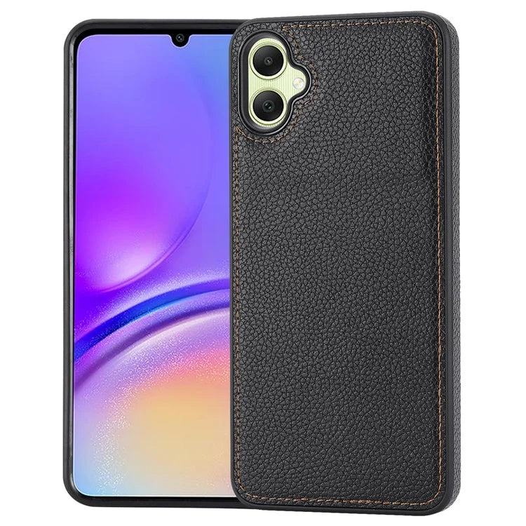 For Samsung Galaxy A05 4G Phone Case Lychee Grain Edge-Protected Cover