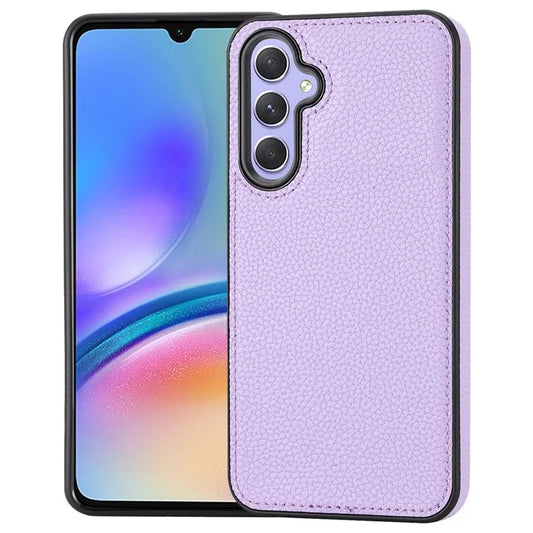 For Samsung Galaxy A05s 4G Lychee Texture Phone Case Leather+TPU Cover
