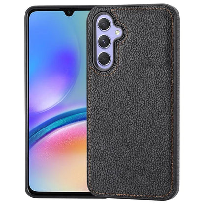 For Samsung Galaxy A05s 4G Lychee Texture Phone Case Leather+TPU Cover