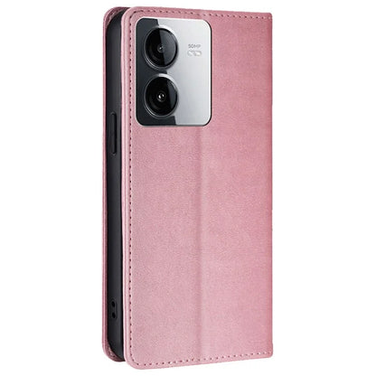 For vivo iQOO Z8x 5G / Y78t 5G Case Magnetic Auto Closing PU Leather+TPU Mobile Phone Stand Cover
