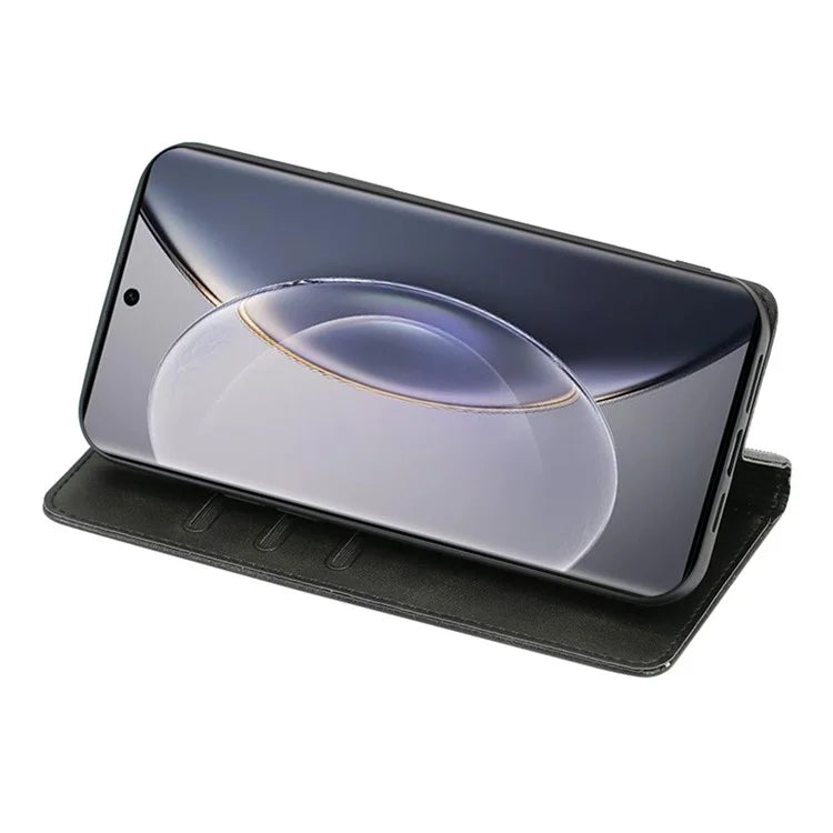 For vivo iQOO Z8x 5G / Y78t 5G Case Magnetic Auto Closing PU Leather+TPU Mobile Phone Stand Cover