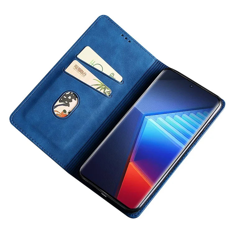 For vivo iQOO Z8x 5G / Y78t 5G Phone Case Card Holder Slots Leather Stand Flip Cover