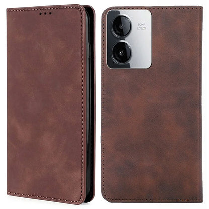 For vivo iQOO Z8x 5G / Y78t 5G Phone Case Card Holder Slots Leather Stand Flip Cover