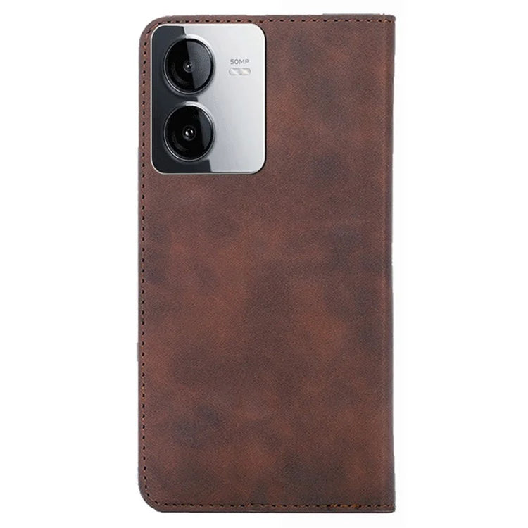 For vivo iQOO Z8x 5G / Y78t 5G Phone Case Card Holder Slots Leather Stand Flip Cover