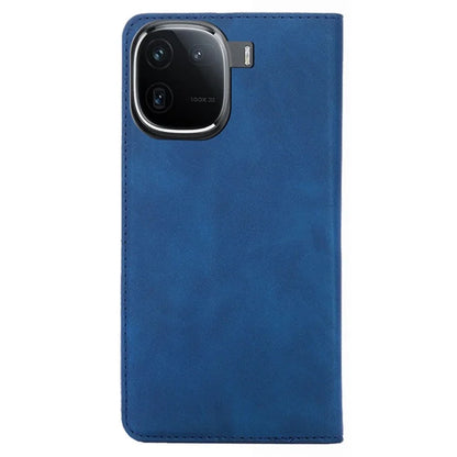 Leather Case for vivo iQOO 12 5G Folding Stand Cover with Card Slots