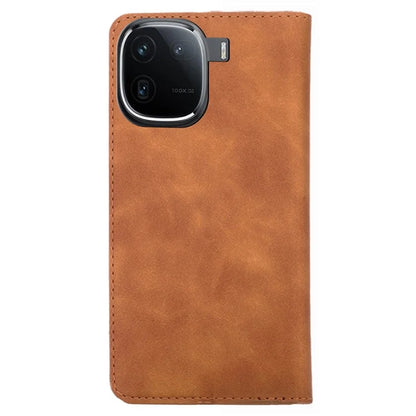 Leather Case for vivo iQOO 12 5G Folding Stand Cover with Card Slots