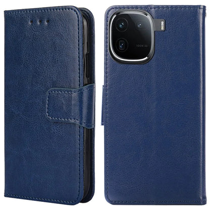 Case Collection for vivo iQOO 12 Pro 5G Leather Folio Flip Cover Magnetic Closure Stand