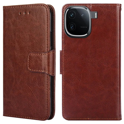 Case Collection for vivo iQOO 12 Pro 5G Leather Folio Flip Cover Magnetic Closure Stand