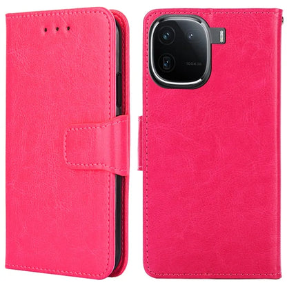 Case Collection for vivo iQOO 12 Pro 5G Leather Folio Flip Cover Magnetic Closure Stand