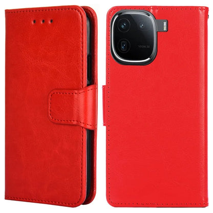 Case Collection for vivo iQOO 12 Pro 5G Leather Folio Flip Cover Magnetic Closure Stand