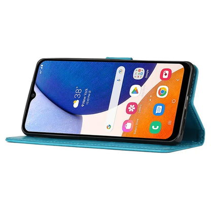 For Samsung Galaxy A35 5G Leather Case Wallet Phone Cover with Butterfly Pattern